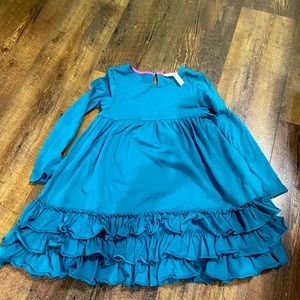 Matilda Jane long sleeve ruffle dress. Size 6. Excellent condition.